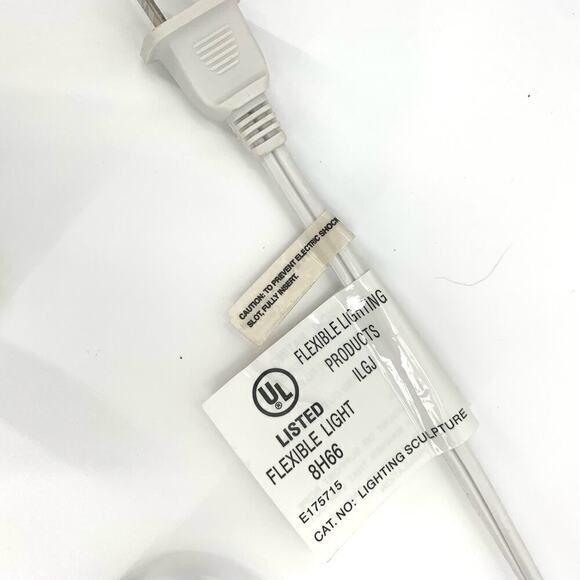 RARE! VTG 2002 Patriotic Rope Light Sculpture “United We Stand” New Open Box - Picture 4 of 13